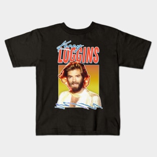 Kenny Loggins / 70s Retro Aesthetic Fan Art Design Kids T-Shirt